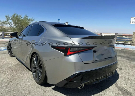 Lexus IS300 / IS350 / IS500 (2021-2024) – AP Style Carbon Fiber Rear Trunk Spoiler