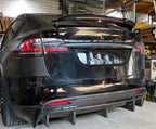 Tesla Model X - Carbon Fiber Rear Diffuser