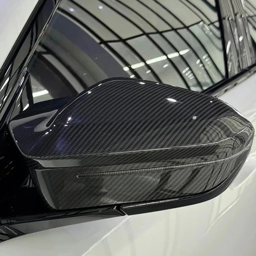 BMW G60 / G70 / G90 / G45 – Carbon Fiber Side Mirror Covers Replacement