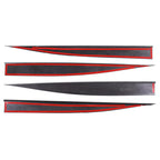 Corvette C8 Stingray Coupe – Carbon Fiber Side Skirt Trim Strip