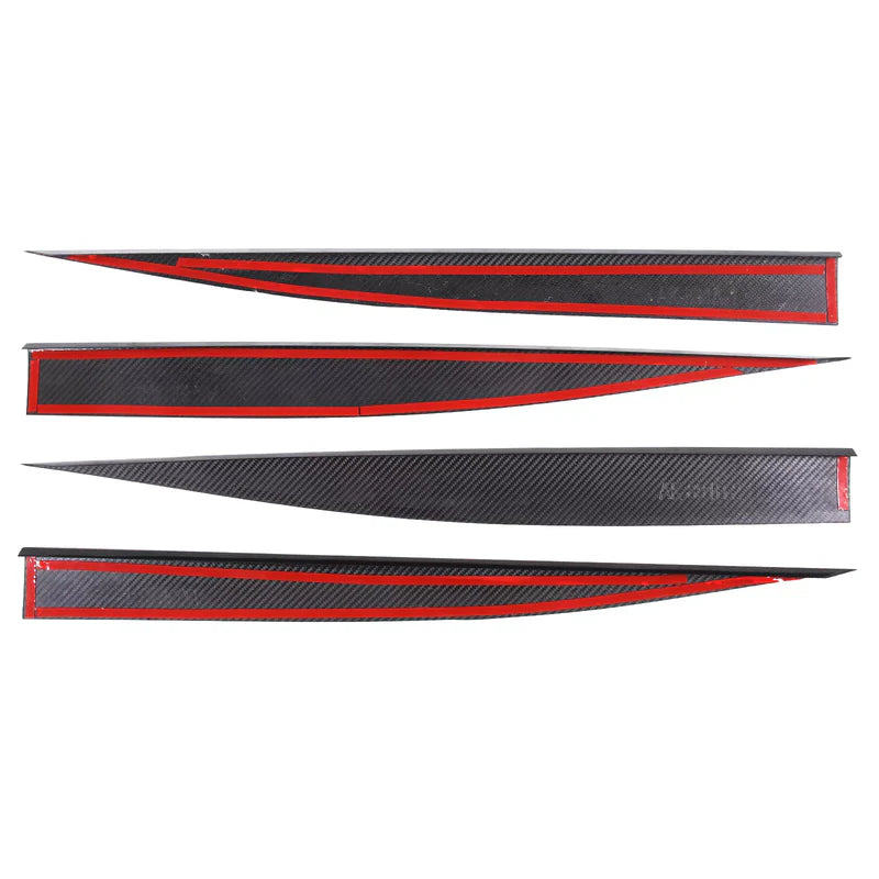 Corvette C8 Stingray Coupe – Carbon Fiber Side Skirt Trim Strip