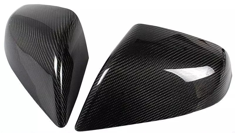 Tesla Model S - Carbon Fiber Side Mirror Covers