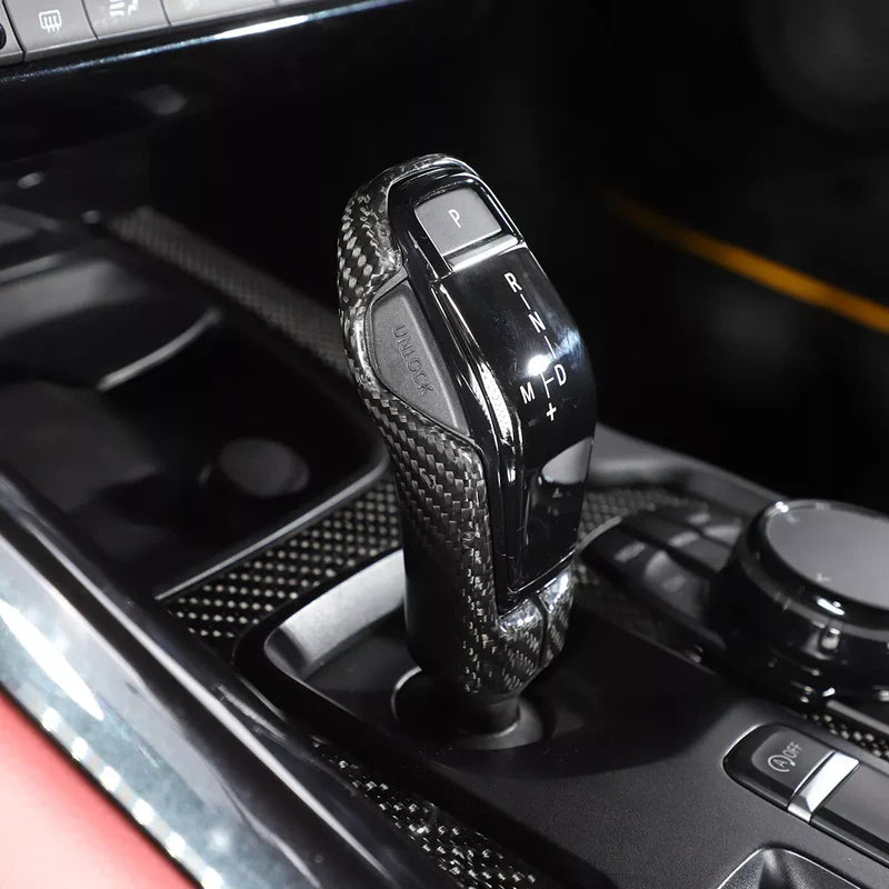 Toyota A90 Supra - Carbon Fiber Gear Shift Knob Cover