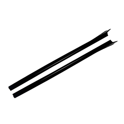 Mercedes CLE A236/C236 & CLE53 - Gloss Black Side Skirt Extensions