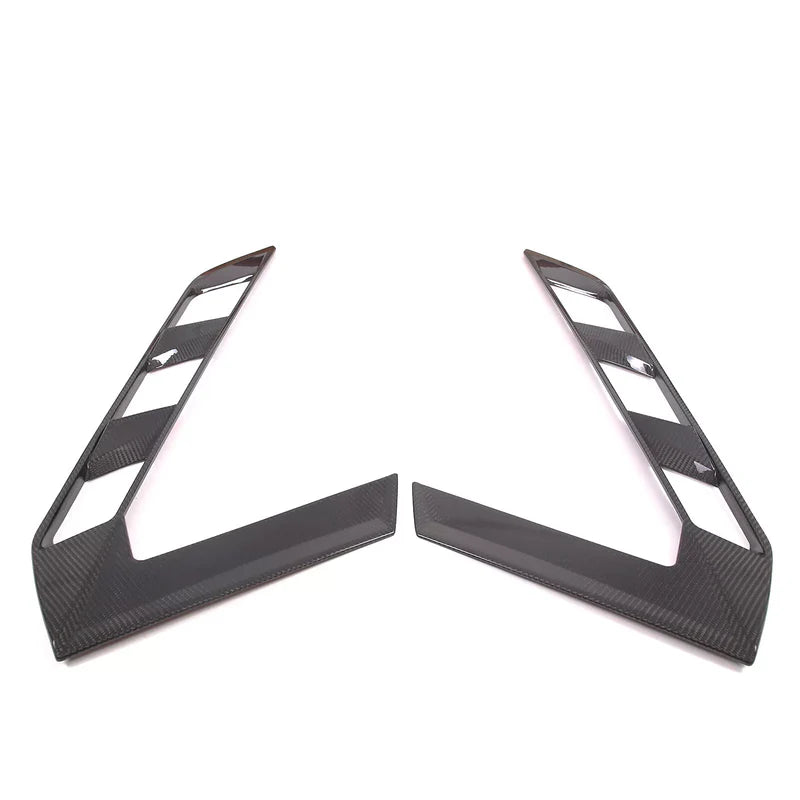 Corvette C8 Coupe – Carbon Fiber Rear Window Trim Cover Set