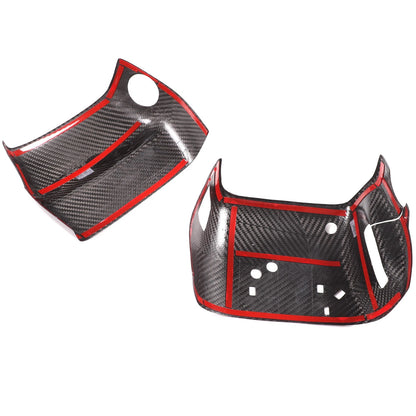 Chevrolet Corvette C6 (2005–2013) – Carbon Fiber Steering Wheel Lower Cover Trim