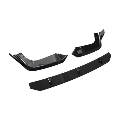 BMW X5M F95 Pre-LCI - R Style Gloss Black Front Bumper Lip Splitter