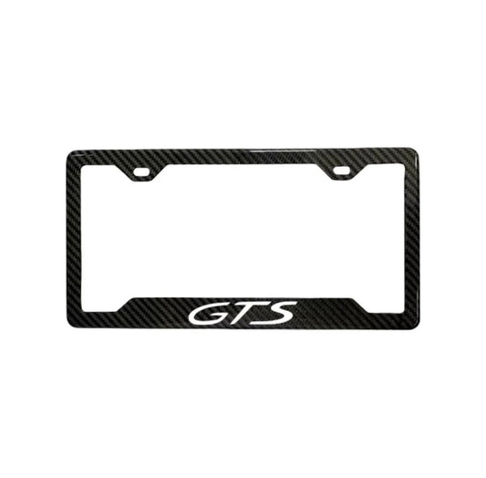 Porsche GTS - Carbon Fiber License Plate Frame
