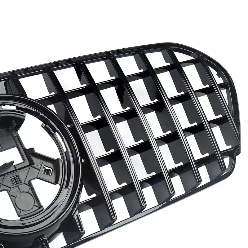 Mercedes-Benz W167 GLE (2020–2025) GTR Style Black Front Grille | GLE350, GLE450, GLE580, AMG GLE53 & GLE63