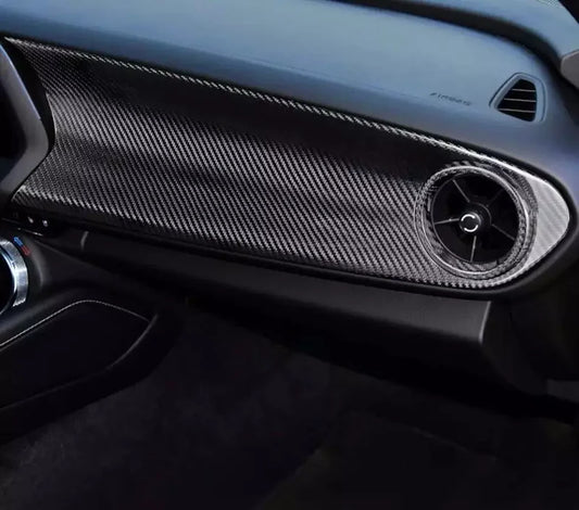 Chevy Camaro 2016–2024 - Carbon Fiber Passenger Dashboard Cover