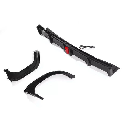 Honda Accord (2018–2022) – Gloss Black Rear Diffuser with LED
