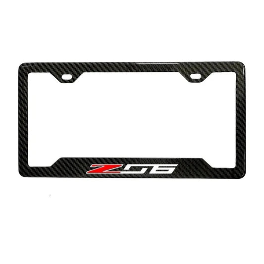 Chevrolet Corvette Z06 - Carbon Fiber License Plate Frame