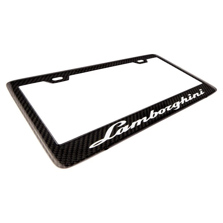Lamborghini - Carbon Fiber License Plate Frame