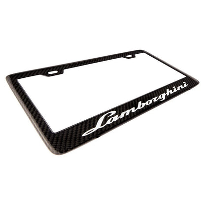 Lamborghini - Carbon Fiber License Plate Frame