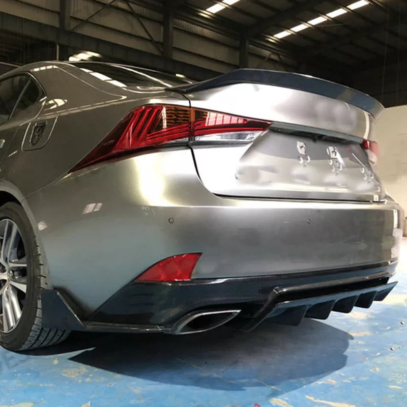 Lexus IS 2014-2020 IS250 IS300 IS350 - AR Style Carbon Fiber Rear Trunk Spoiler