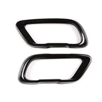 BMW X5 G05 – Black Steel Exhaust Tip Cover Trim