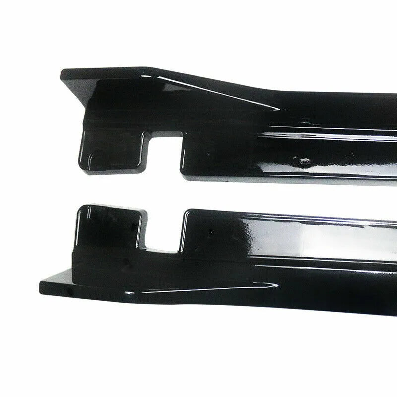 Honda Civic (2016–2021) – Gloss Black Side Skirt Extensions