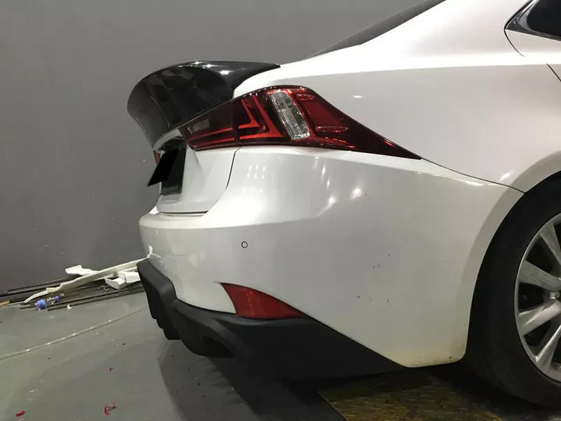Lexus IS250 / IS300 / IS350 (2014–2020) – Carbon Fiber Rear Trunk Spoiler