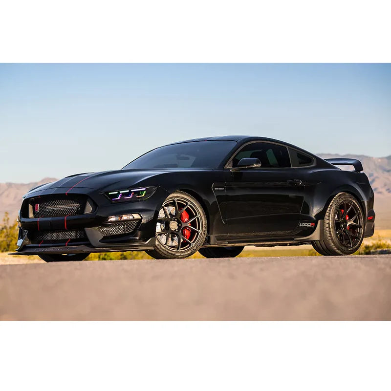 Ford Mustang – RGB DRL LED Headlights Set (2015–2022)