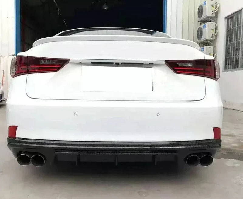 Lexus IS250 / IS300 / IS350 (2013–2019) – Carbon Fiber Rear Diffuser
