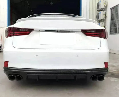 Lexus IS250 / IS300 / IS350 (2013–2019) – Carbon Fiber Rear Diffuser