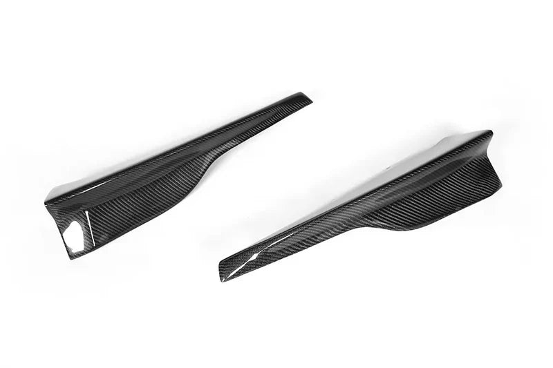 BMW E82 1M Coupe (2011–2013) - Carbon Fiber Rear Bumper Splitter Flaps