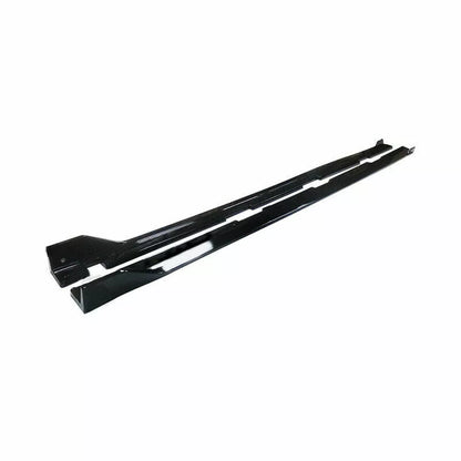 Honda Civic (2016–2021) – Gloss Black Side Skirt Extensions