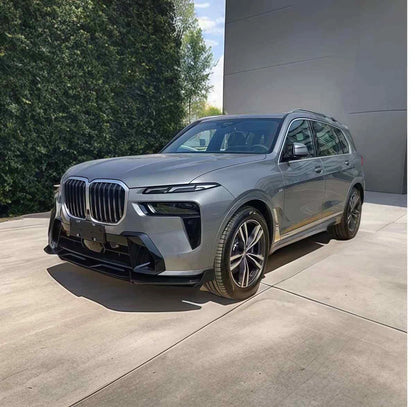 BMW X7 G07 LCI (2023–2026) - GT Style Gloss Black ABS 3-Piece Front Lip