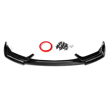 Honda Civic Si & Hatchback (2017–2021) – Gloss Black Front Bumper Lip with LED