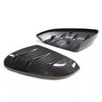Honda Civic FC/FK 10th Gen – Dry Carbon Fiber Mirror Caps (2016–2021)