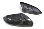 Honda Civic FC/FK 10th Gen – Dry Carbon Fiber Mirror Caps (2016–2021)