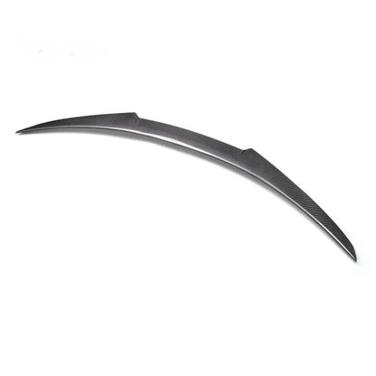BMW E82 1 Series Coupe (2007–2013) - V Style Carbon Fiber Trunk Spoiler