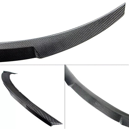 BMW E82 1 Series Coupe (2007–2013) - V Style Carbon Fiber Trunk Spoiler