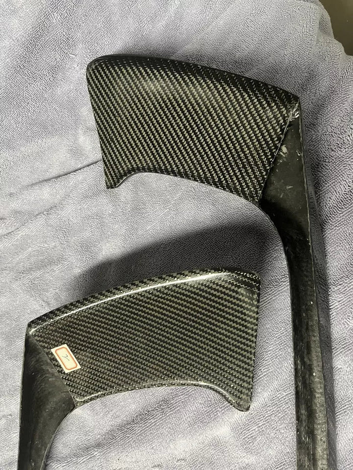 Porsche 718 Boxster / Cayman (982) - Carbon Fiber Front Bumper Canards