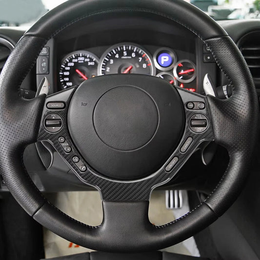 Nissan GTR R35 - Carbon Fiber Steering Wheel Trim