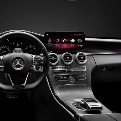 Mercedes-Benz C-Class W205 Facelift – Widescreen Apple CarPlay Display Upgrade