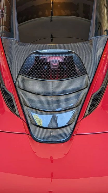 McLaren 720S - OEM Style Carbon Fiber Engine Compartment Cover