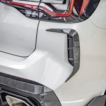 BMW F97 X3M LCI - SQ Carbon Fiber Rear Side Canards
