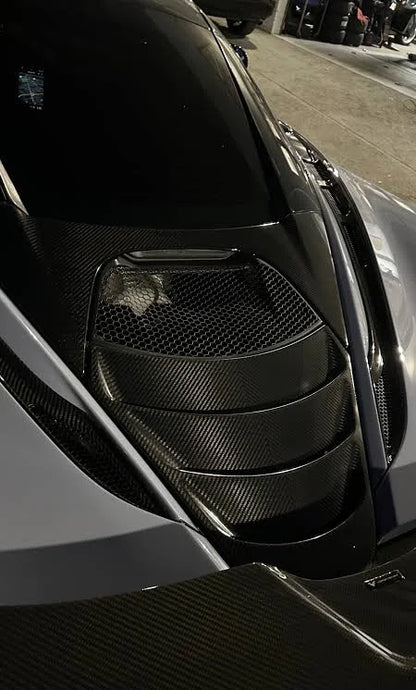 McLaren 720S - OEM Style Carbon Fiber Engine Compartment Cover