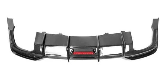 Audi RS5 B9.5 (2020+) - Carbon Fiber Rear Diffuser with LED Light