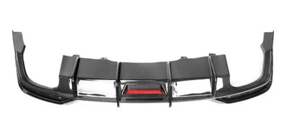 Audi RS5 B9.5 (2020+) - Carbon Fiber Rear Diffuser with LED Light