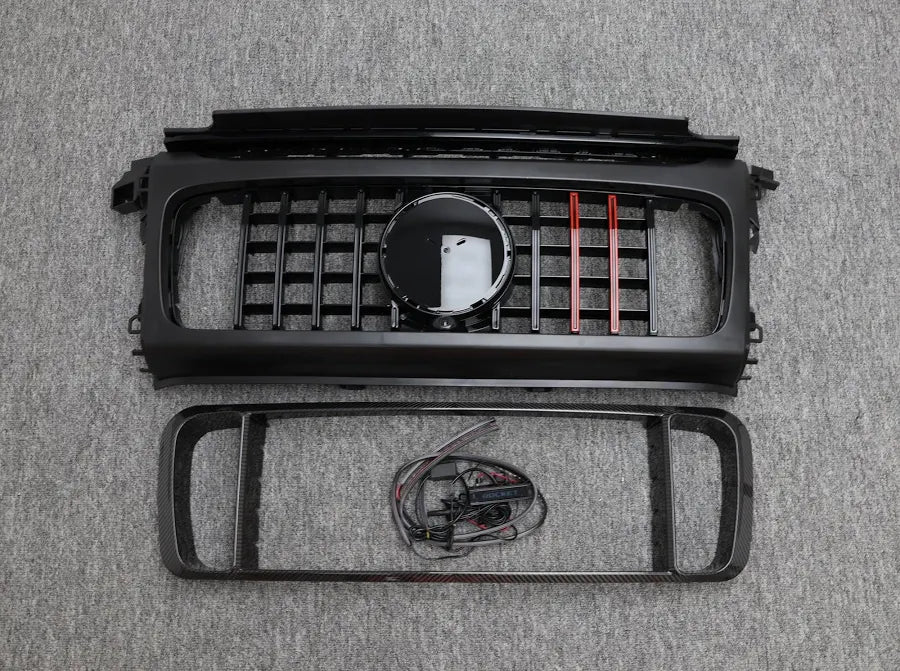 Mercedes-Benz G-Class W464 (2022-2024) - BRB G900 Style Carbon Fiber Front Grille