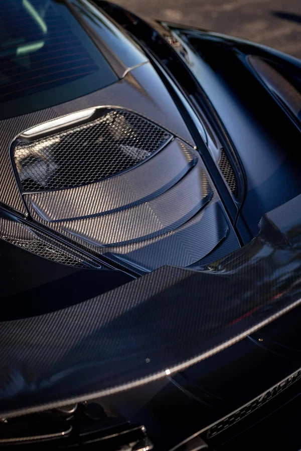 McLaren 720S - OEM Style Carbon Fiber Engine Compartment Cover