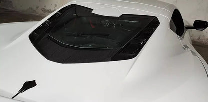 Corvette C8 Coupe – Carbon Fiber Rear Window Lower Trim Cover