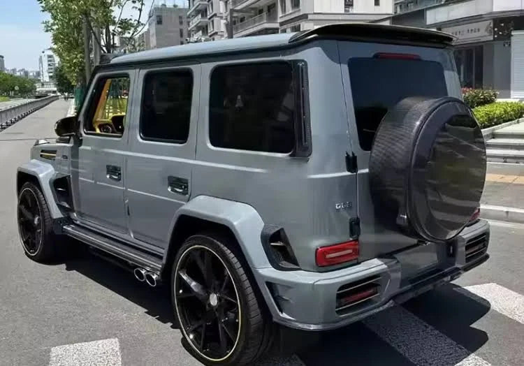 Mercedes Benz G Wagon W463 W464 - Prepreg Carbon Fiber Spare Tire Ring Cover