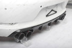 Porsche 911 991.2 Carrera / Targa 4 / 4S (2016–2018) – Carbon Fiber Rear Diffuser (Quad Exhaust)