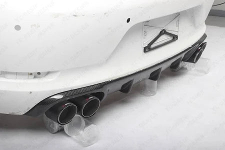Porsche 911 991.2 Carrera / Targa 4 / 4S (2016–2018) – Carbon Fiber Rear Diffuser (Quad Exhaust)