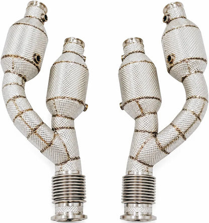 Lamborghini Revuelto – Downpipes with Heat Shield