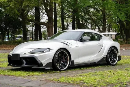 Toyota A90 GR Supra - TOMS Style Carbon Fiber Side Skirts