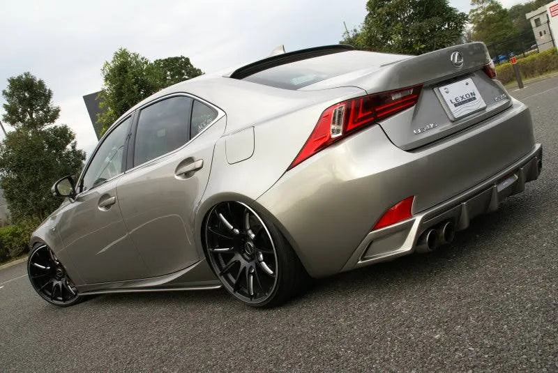 Lexus IS300 / IS350 (2014–2020) - Carbon Fiber Rear Window Roof Visor Spoiler